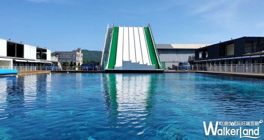 花蓮景點「新天堂樂園 滑水道、跳水台」 / WalkerLand窩客島整理提供 未經許可不可轉載