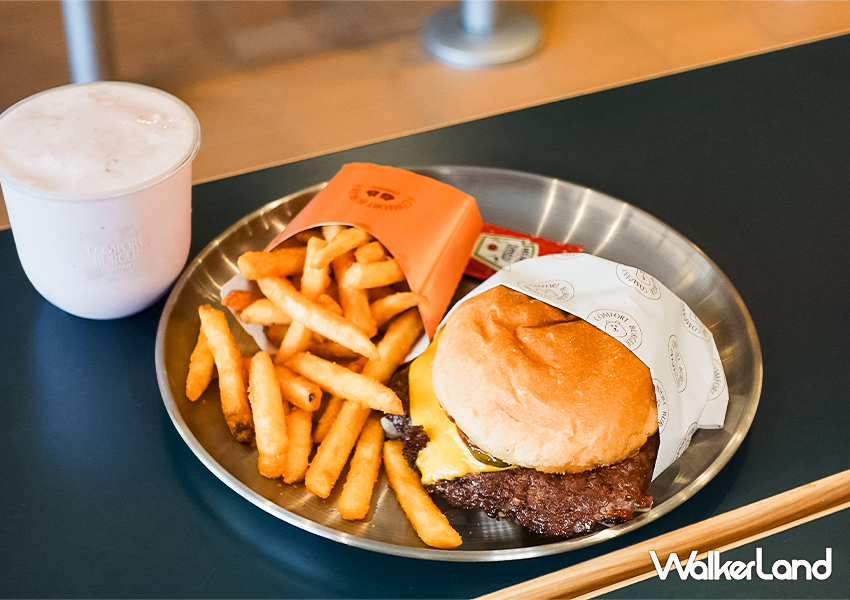 台版Shake Shack漢堡！國父紀念館美式漢堡店「Comfort Burger Company」新開幕菜單一次看/ WalkerLand窩客島整理提供 未經許可不可轉載。