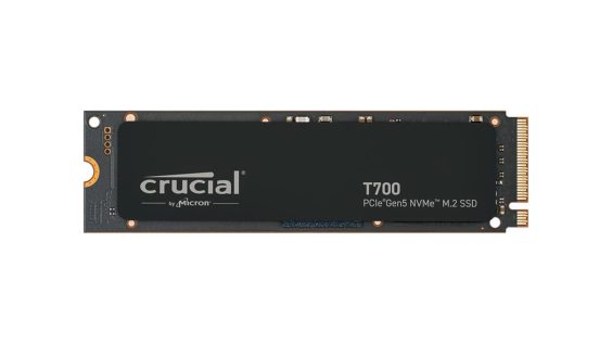 Crucial T700 4TB PCIe NVMe Gen 5 SSD is 14 percent off on Amazon