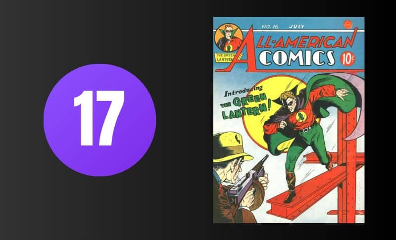 Most Expensive Comic Books - All American Comics - #16