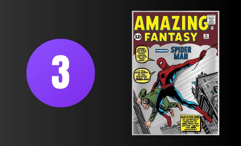 Most Expensive Comic Books - Amazing Fantasy #15