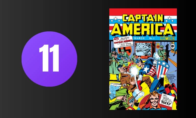 Most Expensive Comic Books - Captain America #1