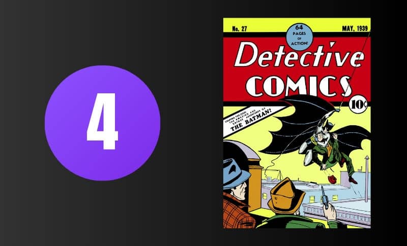 Most Expensive Comic Books - Detective Comics #27