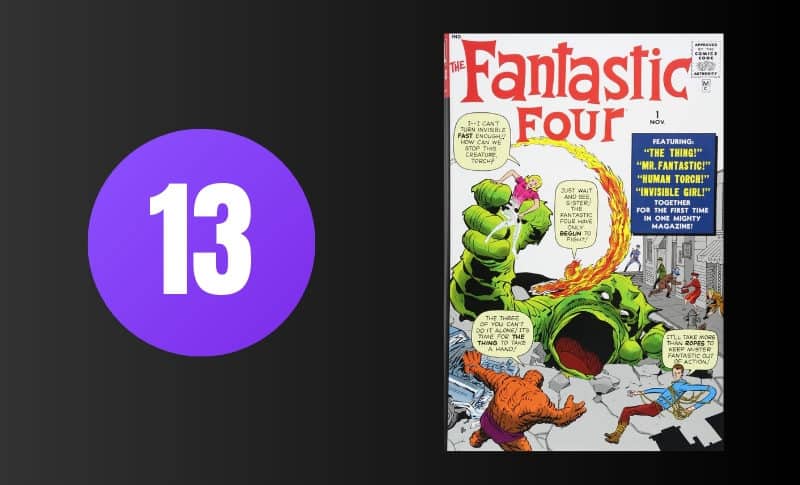 Most Expensive Comic Books - Fantastic Four #1