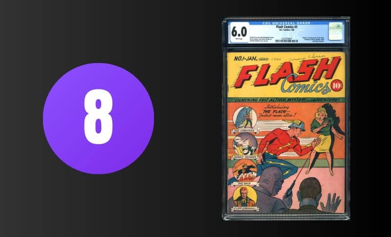 Most Expensive Comic Books - Flash Comics #1