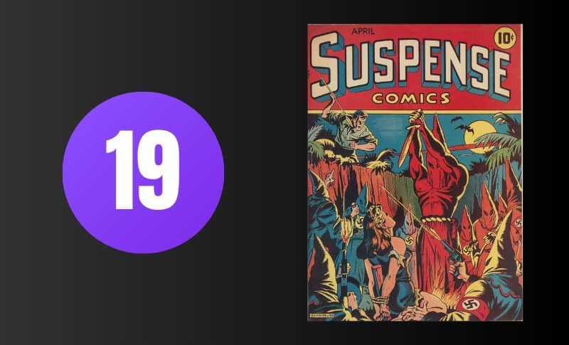 Most Expensive Comic Books - Suspense Comics #3