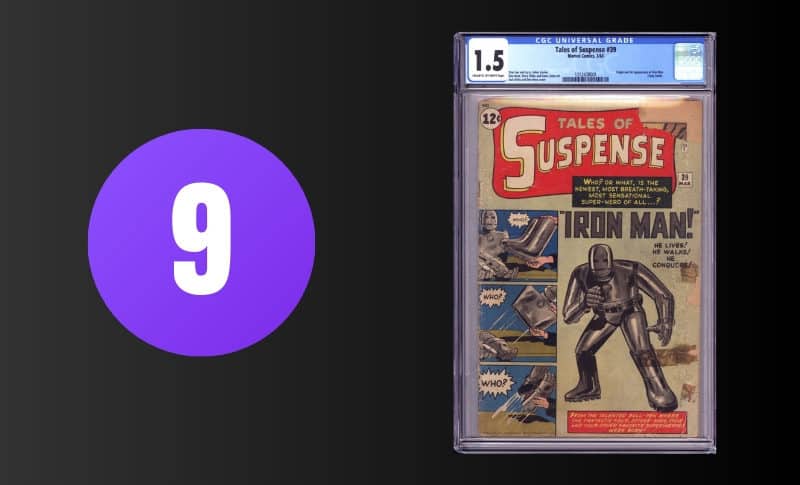 Most Expensive Comic Books - Tales of Suspense #39