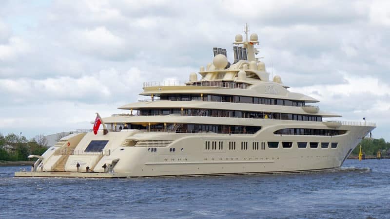 Most Expensive Yachts - Dilbar