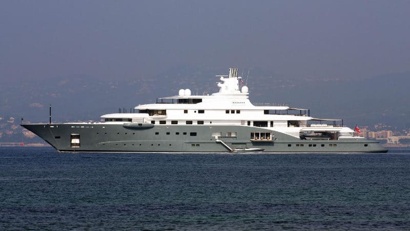 Most Expensive Yachts - Radiant