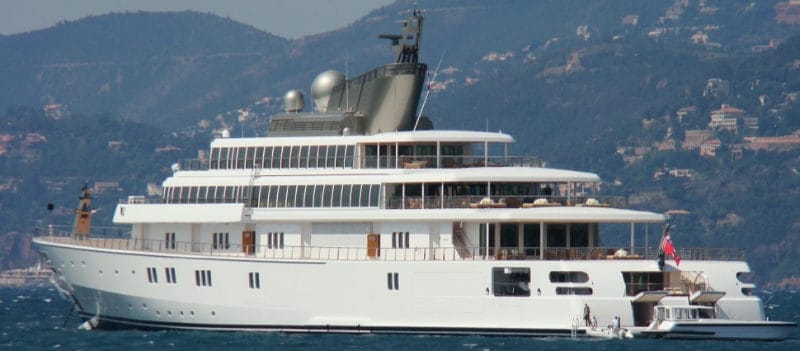 Most Expensive Yachts - The Rising Sun