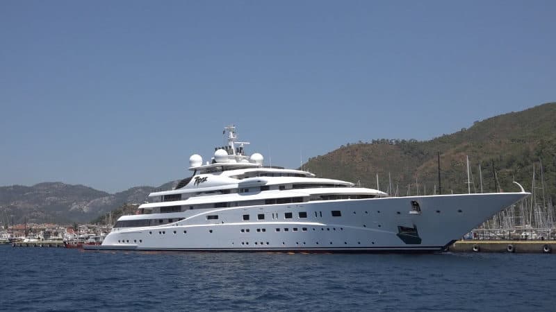 Most Expensive Yachts - Topaz