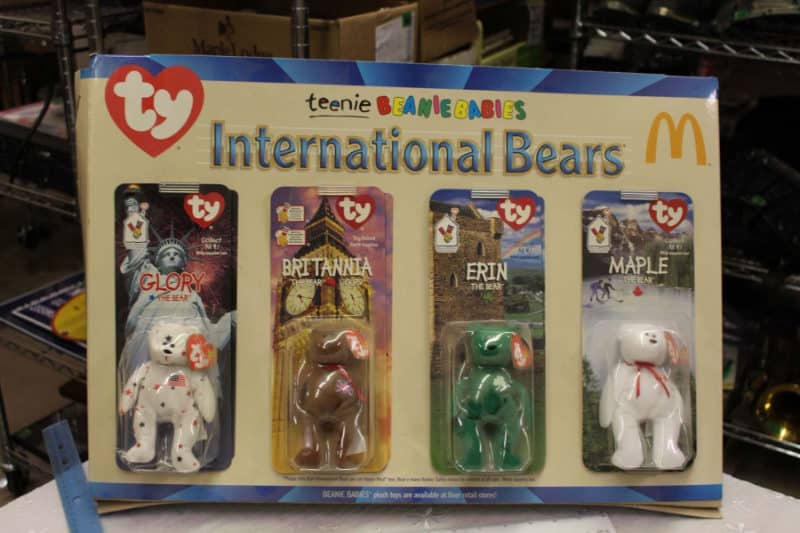 Most Expensive Beanie Babies - Mcdonald's International Bears