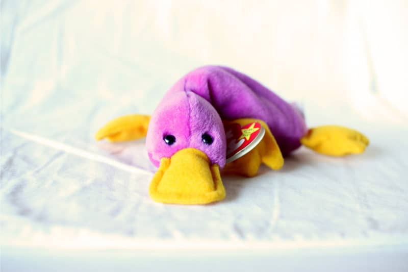 Most Expensive Beanie Babies - Patti the Platypus