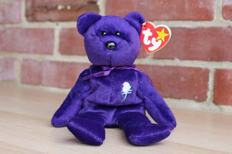 Most Expensive Beanie Babies - Princess the Bear