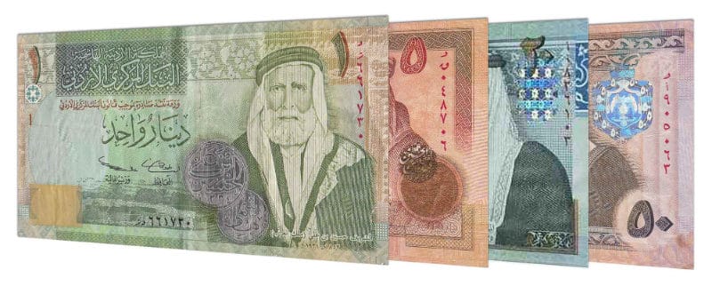 Strongest Currencies - Jordanian Dinar