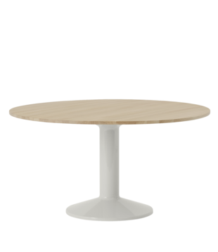 Muuto Midst Dining Table oiled oak top Ø140