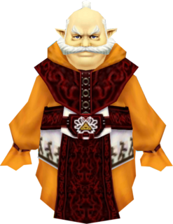 Rauru model from Ocarina of Time 3D