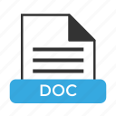 doc, file, format