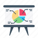 analytics, board, chart, finance, graph, pie, presentation