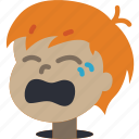 avatars, boy, cartoon, crying, emoji, emoticons