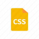 css, file