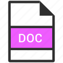 doc, document, extension, file