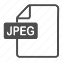 document, extension, file, format, jpeg