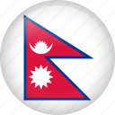 country, flag, nation, nepal