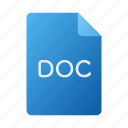 doc, document, file, office