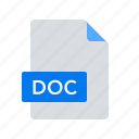 doc, file, text