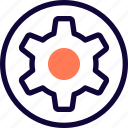 gear, circle, settings, preferences