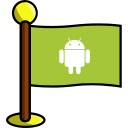 android, flag, media, networking, social