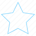 award, blue, favorite, star