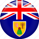 country, flag, turks and caicos, nation