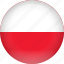 country, flag, poland 