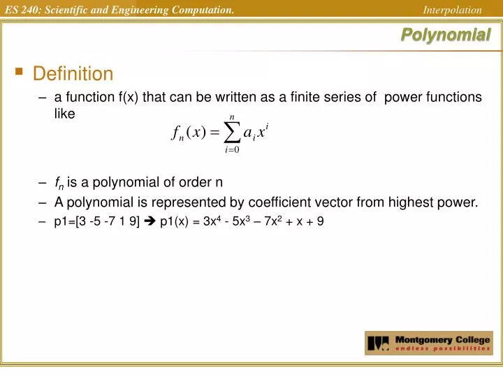 polynomial