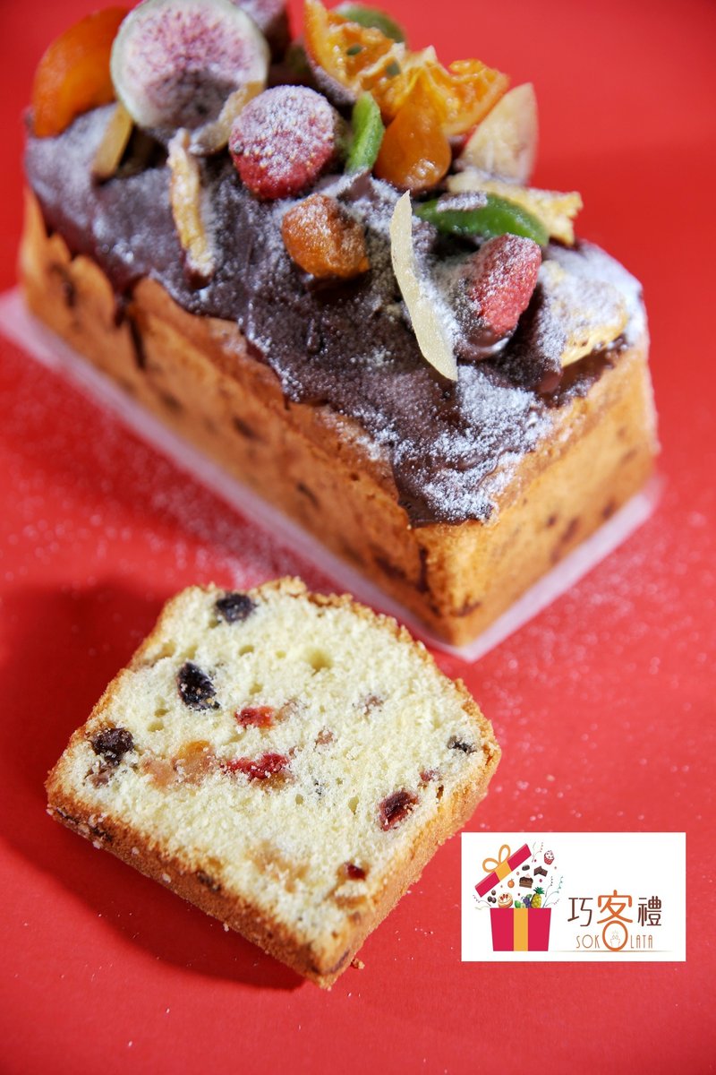 Festive Wine Soaked Fruit Cake - Cake & Desserts - Other Materials 