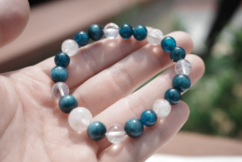 Azure Snow | Crystal Bracelet - Bracelets - Crystal 