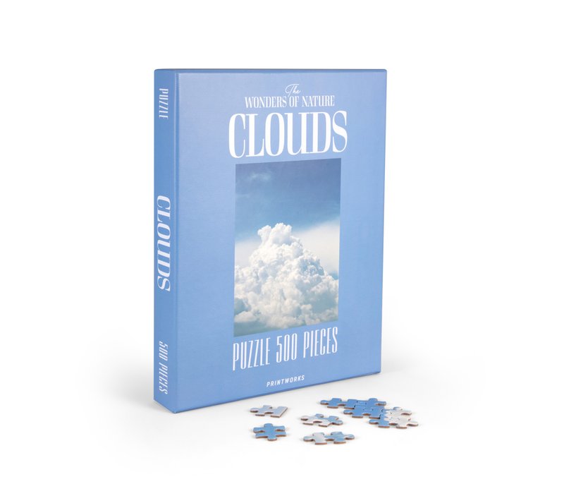 PRINTWORKS PUZZLE - Nature Clouds 白雲 500pcs 拼圖(52x38 cm) - 拼圖/砌圖 - 其他材質 