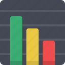 chart, decrease, statistics, analytics, report, diagram, graph