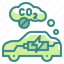 pollution, no, carbon, electric, car