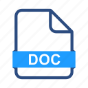 doc, file, document, format