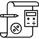 accounting, currency, paper, percentage, sheet