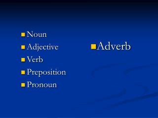 Adverb