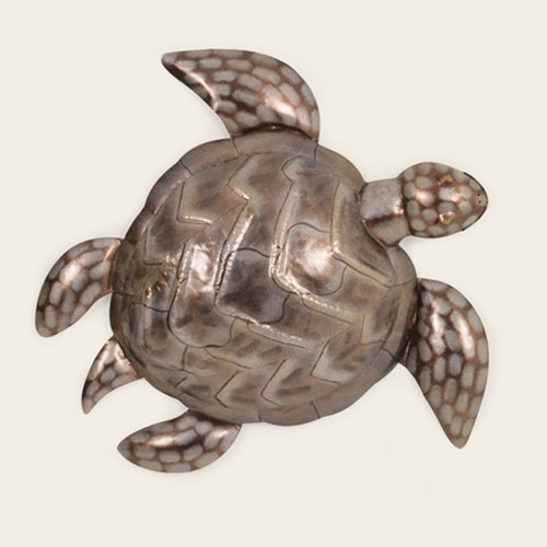 Indoor Large Metal Sea Turtle