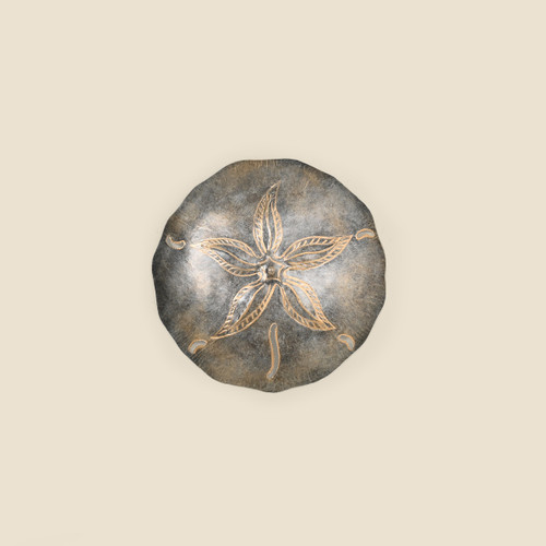 Small Metal Sand Dollar Wall Art