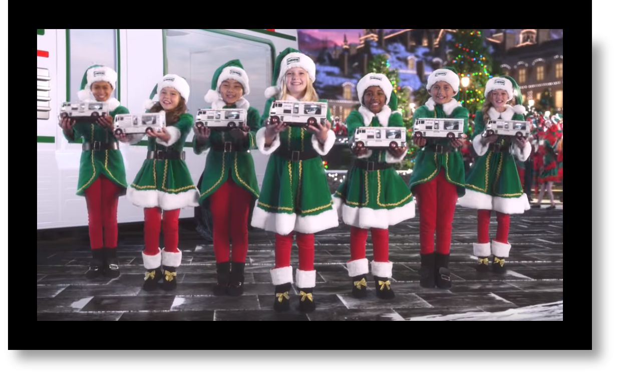 TV Commercial Choir Kids with 2018 Holiday Toy