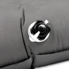 Close up of Kelty Kush Queen Air Bed W/Pump, showing inflation valve