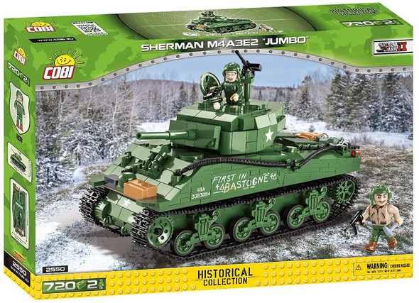 Sherman M4A3E2 Jumbo Block Puzzle