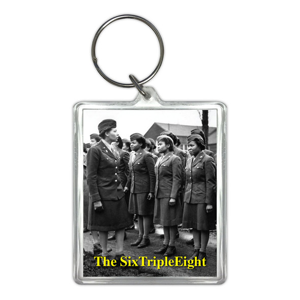 Six Triple Eight Acrylic Keychain